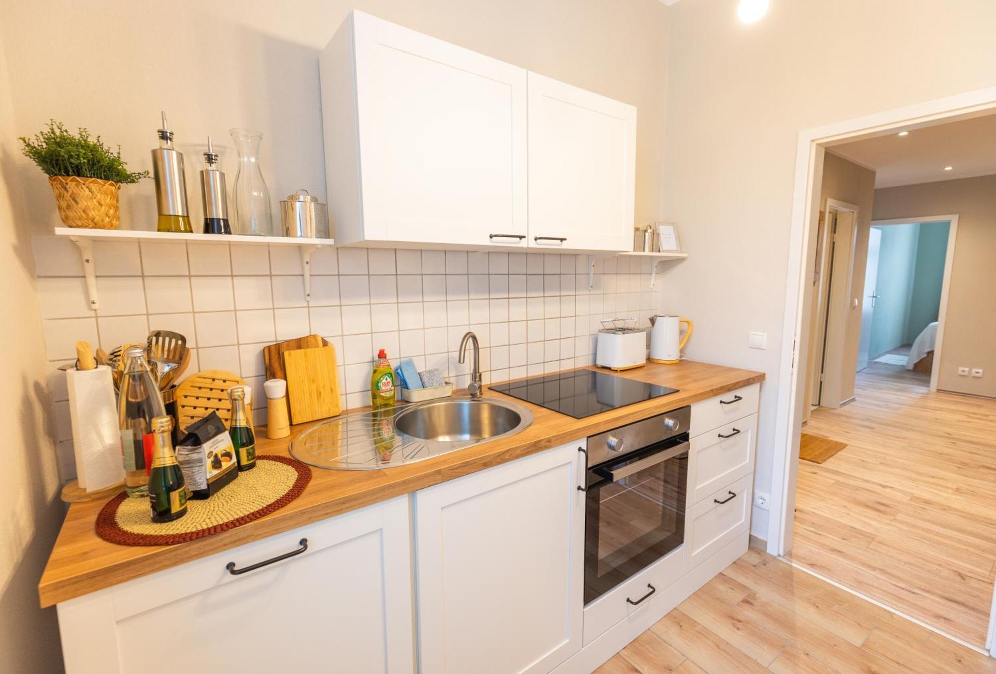 Bautzen Living Appartement - Zentrumslage Parkplatz Babybett Bagian luar foto
