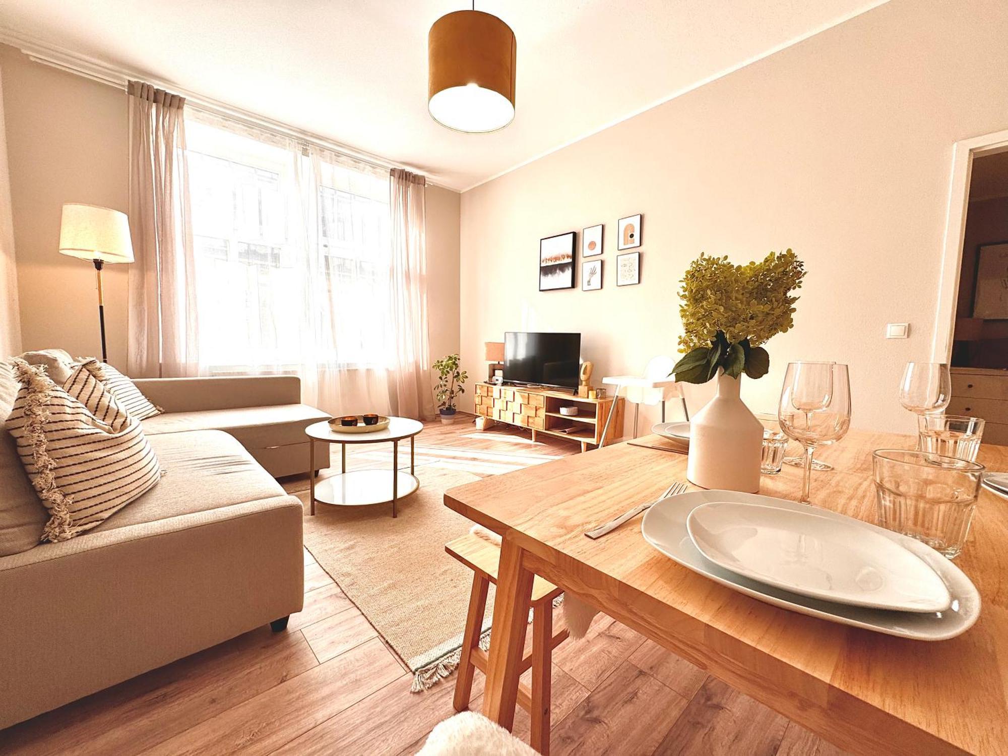 Bautzen Living Appartement - Zentrumslage Parkplatz Babybett Bagian luar foto